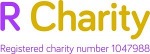 R Charity logo